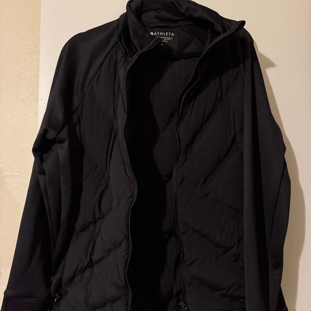 Athleta Black Thermal Jacket